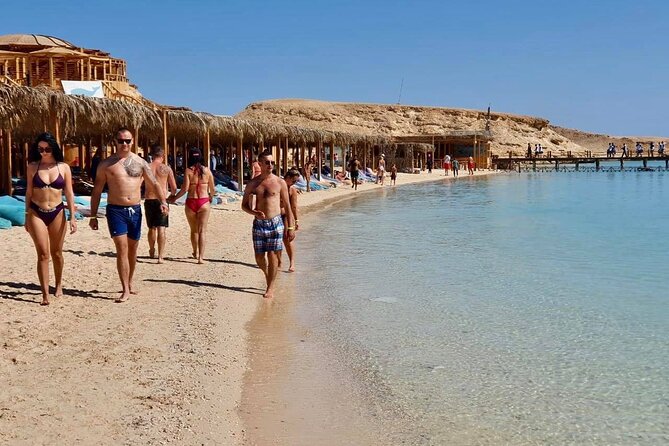 Private Speed Boat to Orange Island & Snacks - Hurghada - Snorkeling over coral and colorful fish
