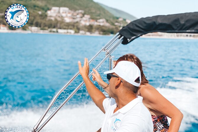 Private Speed Boat Tour to Blue Cave and Our Lady of the Rocks - 3h - The submarine tunnel near Portonovi Marina