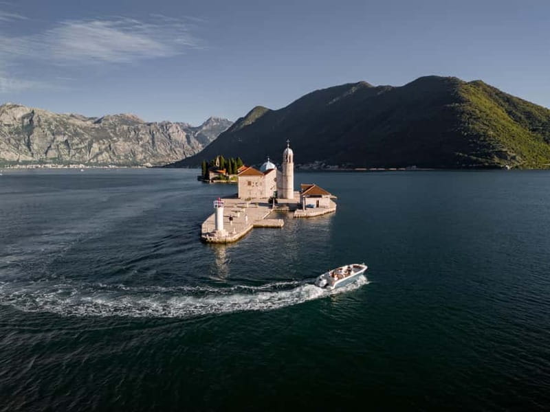 Private Speedboat Guided Kotor Bay with Food & Wine - Meeting the boat at Kotor’s Sea Gate