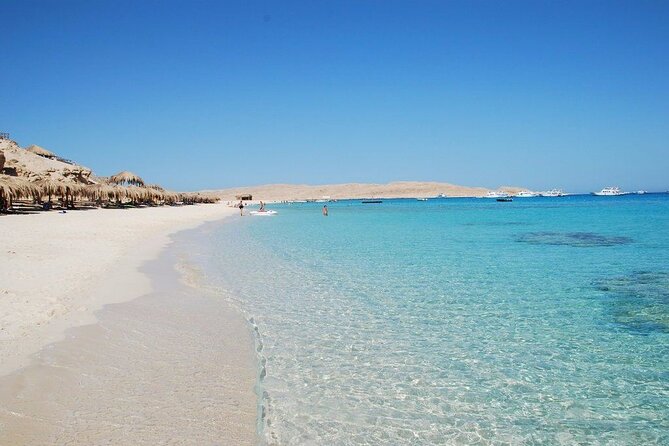 Private Speedboat To Dolphin House & Magawish Island _ Hurghada - Why Magawish works well for a short Red Sea outing