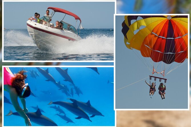 Private Speedboat To Dolphin House With Parasailing - Hurghada - Key points at a glance