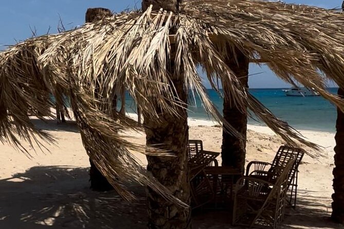 PRIVATE! Speedboat to Magawish Island from Hurghada - Making the most of 1.5 hours on the island
