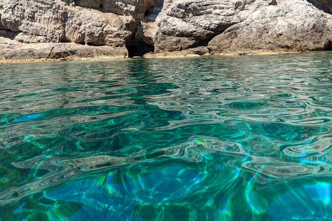 Private Speedboat Tour- Blue cave, sandy beaches and snorkelling - Lopud’s churches, monastery, and sandy coast