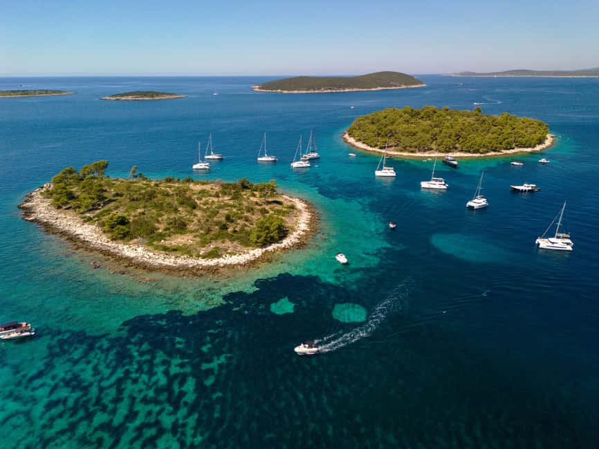 Private Speedboat Tour: Blue Lagoon & 3 Islands from Split - Leaving Split on a Luxury Speedboat