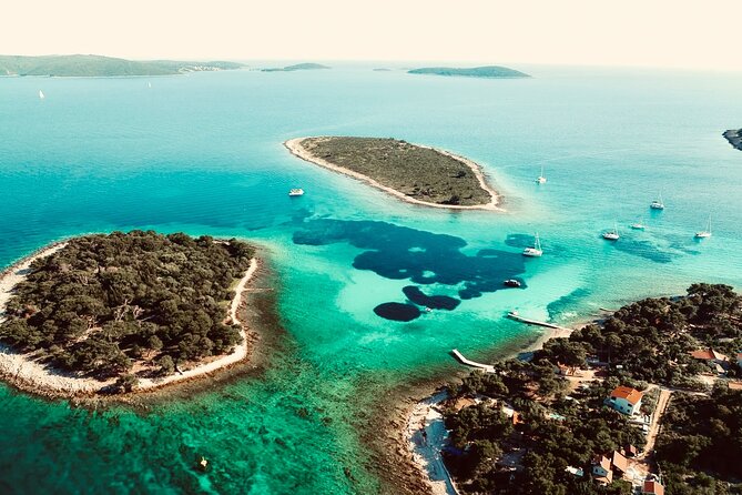 Private Sunset Tour from Trogir by Speedboat - Trogir after dark from the water