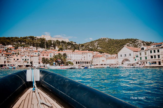 Private Tour: Hvar and Pakleni 3 Islands Tour in Speedboat from Split or Trogir - Milna on Brač: a quiet coffee stop first
