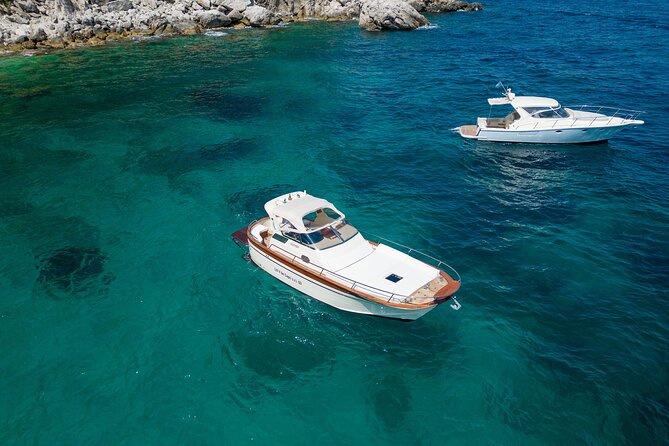 Private Tour to Capri and the Amalfi Coast by Speedboat - Punta Carena Lighthouse from the water