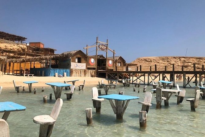 Private transfer: 2 To 8 Hours Transfer To Orange Bay By Private Speed Boat - Arriving at Orange Bay in the Giftun Islands
