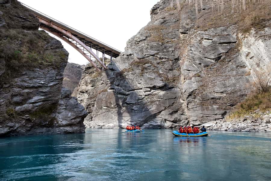 Queenstown: Kawarau River Rafting and Jet Boat Ride - Starting with the jet boat ride
