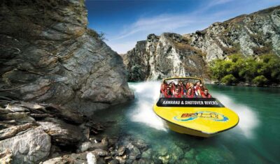 Shotover River and Kawarau River Jet Boat Ride