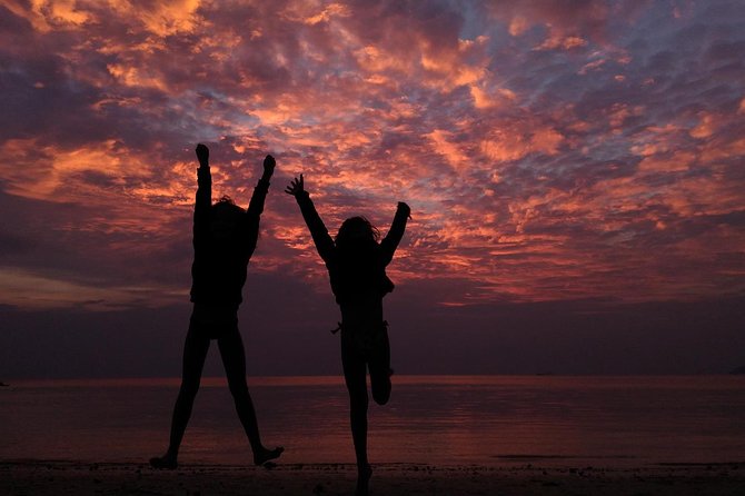 Railay and 4-Island Sunset Speedboat Cruise with Night Snorkel - Leaving Krabi for Railay’s limestone walls