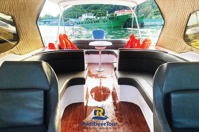 RED RIVER TOUR (Private tour): 4 ISLANDS TOUR BY SPEEDBOAT - From your hotel to An Thoi Port at 9 a.m.