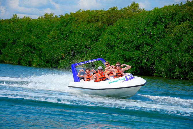 Reef Snorkeling & Jungle Speedboat Adventure with Mayan Ceremony - Lunch, lockers, and the practical details