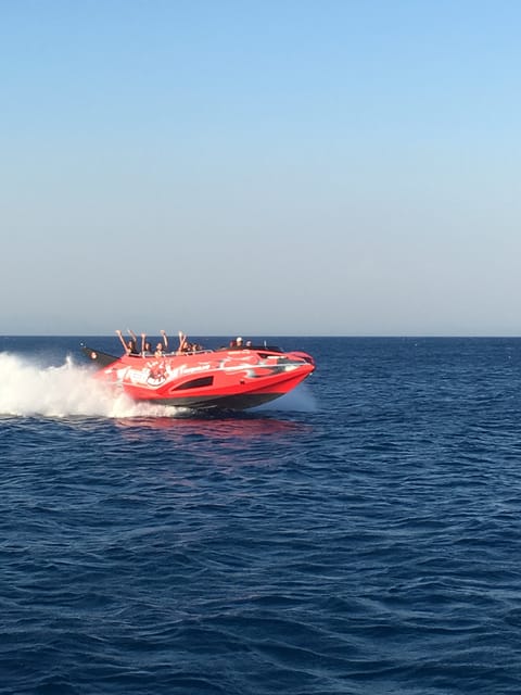 Rhodes: Beaches Trip by Jet Boat with Snorkeling and Drinks - The captain’s 360 spins and power stops