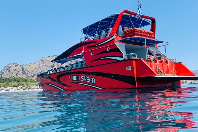 Rhodes High Speed Boat to Lindos - The east-coast ride to Lindos