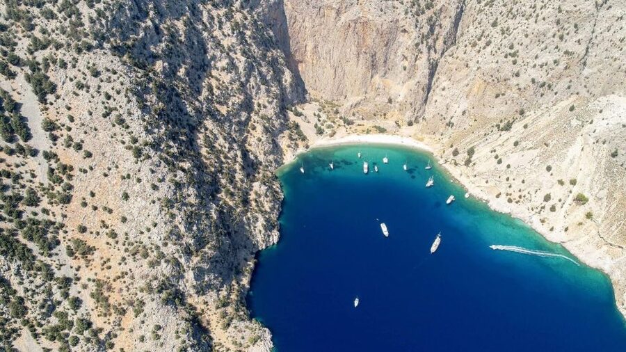 Rhodes: High-Speed Boat to Symi Island & Saint George's Bay - What the day feels like in different seasons