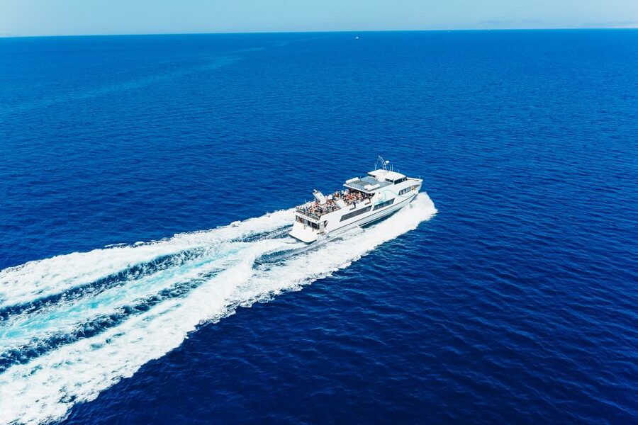 Rhodes: Speedboat Trip to Symi with Free Time to Explore - Entering Symi Bay and seeing the painted houses