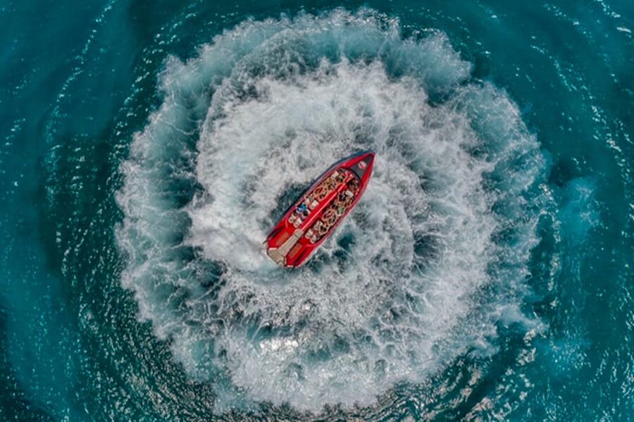 Rhodes Town: Adrenaline Jet Boat Adventure - Getting soaked, and preparing properly