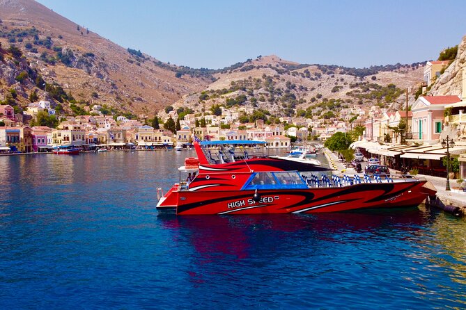 Rhodes Town Day Tour from Kolymbia in a High Speed Boat - Leaving Kolymbia at 10:15 am