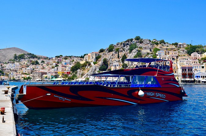 Rhodes Town Day Tour from Kolymbia in a High Speed Boat - The fast crossing from Kolymbia to Rhodes Town