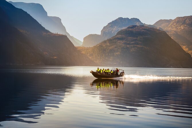 Rib adventure in the Lysefjord with boat house visit - Wildlife and the changing fjord walls