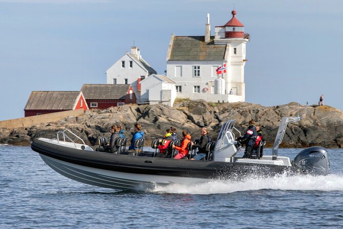RIB Speed Sightseeing in Kristiansand - Tømmerstø Brygge and the Norwegian holiday coast