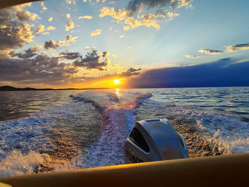 Romantic Sunset Cruise from Zadar by Speedboat - Leaving Zadar Harbor as the Evening Cools