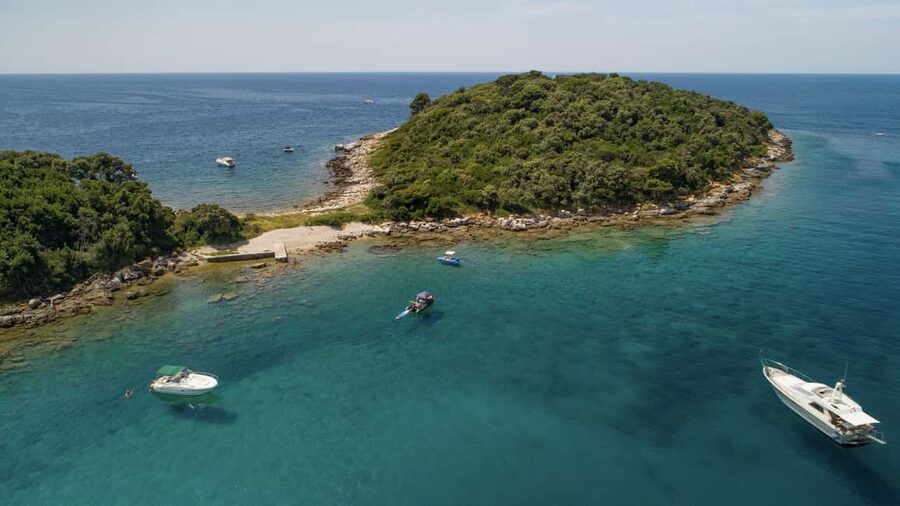 Rovinj or Vrsar: Lim Fjord & Rovinj islands Speedboat Tour - Lim Fjord, the Pirate Cave, and Quiet Coves
