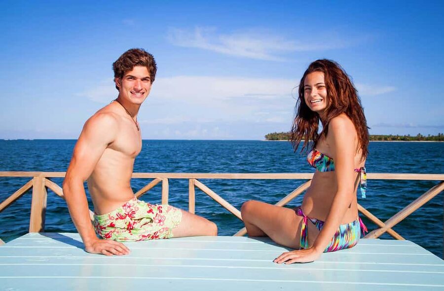 Sailing Splash Tour Speedboat, Snorkel, and Catamaran - Snorkeling among Punta Cana’s reef fish