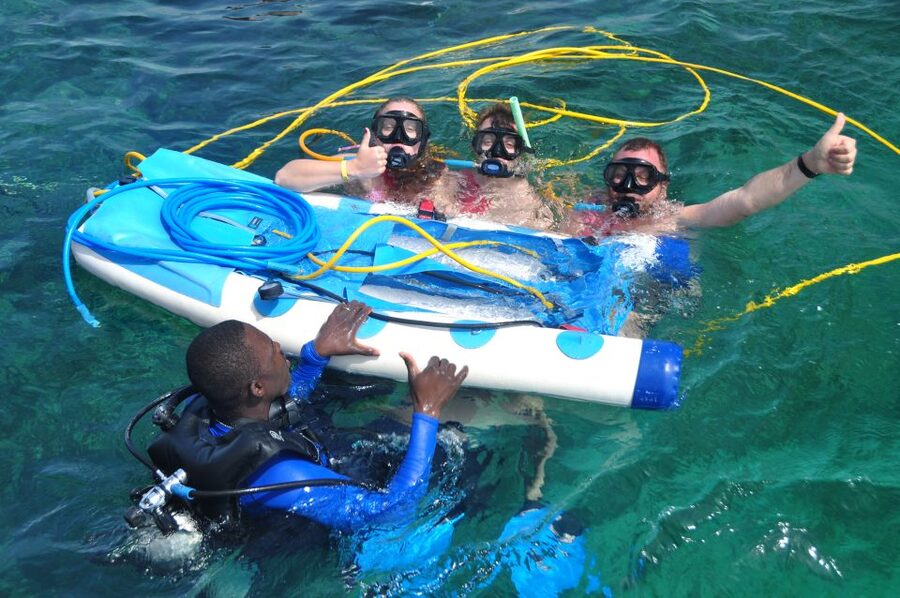 Sailing Splash Tour Speedboat, Snorkel, and Catamaran - What to expect from the advertised Snuba session
