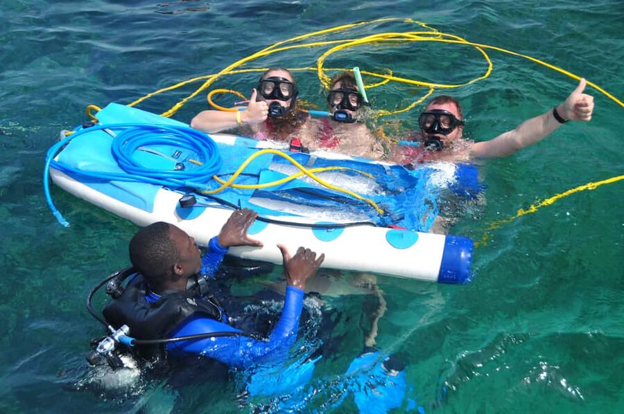 Sailing Splash Tour Speedboat, Snorkel, and Catamaran - Who will get the most from this outing