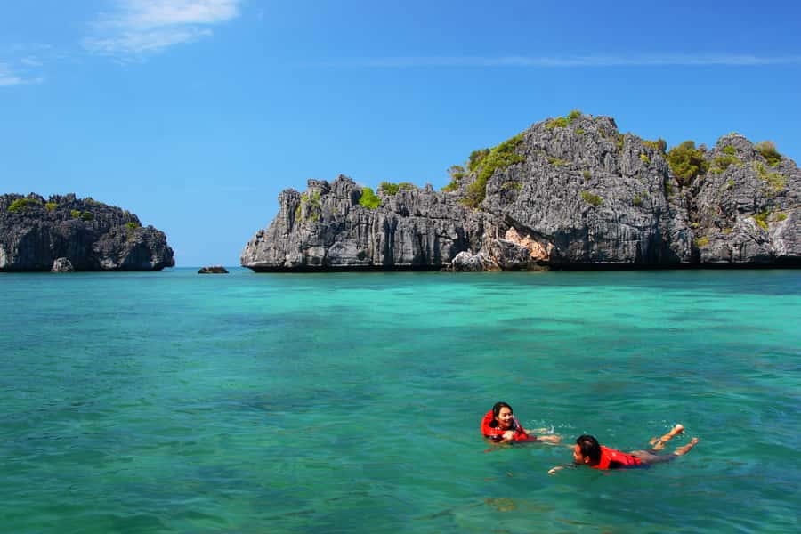 Samui: Angthong National Marine Park Day Trip by Speedboat - Hotel pickup and the ride to the pier