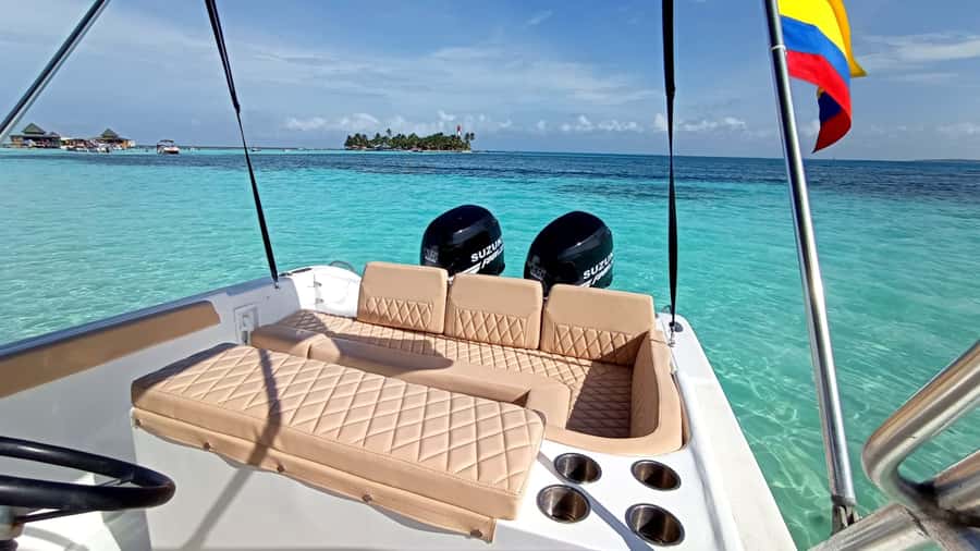 San Andres: Private San Andres Bay Tour by Luxury Speedboat - Key points to know before booking