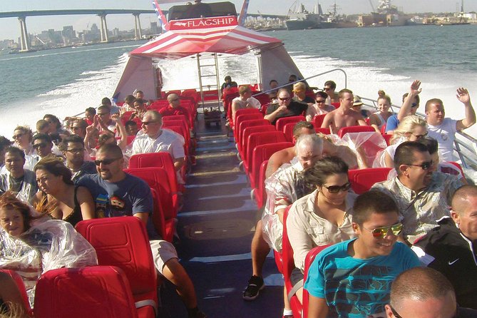 San Diego Bay Jet Boat Ride - Front seat or back seat?