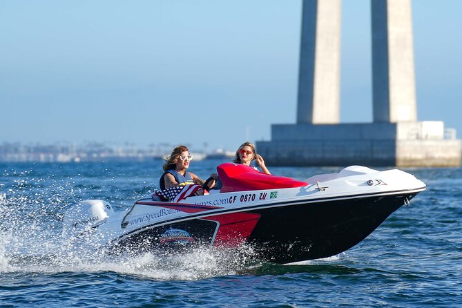 San Diego Harbor Speed Boat Adventure - Point Loma, the bait barge, and sea lions