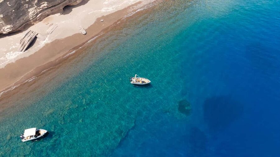 Santorini: License-Free Motor Boat Full or Half-Day Rental - Sunset near Oia