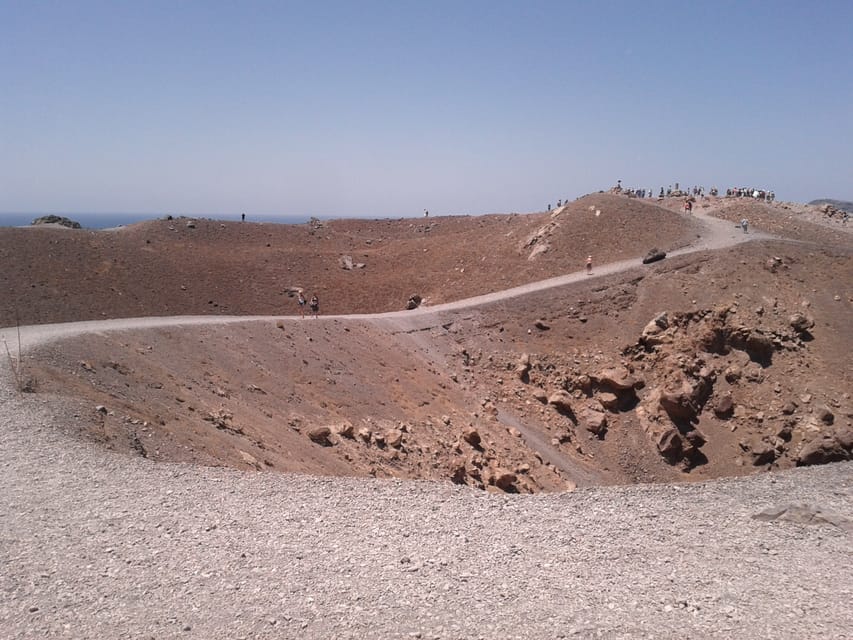 Santorini: Private Motorboat Cruise and Volcano Hike - Palea Kameni and the sulfurous hot springs