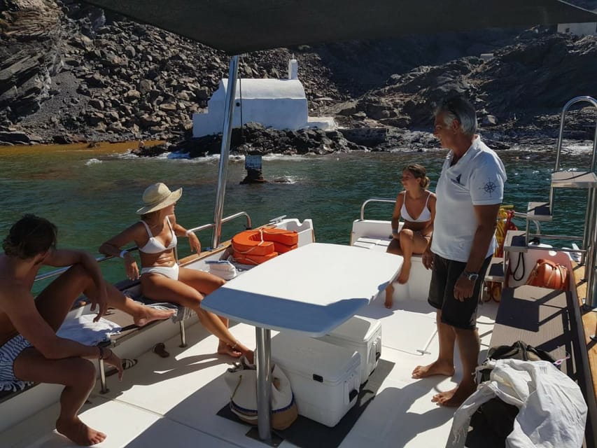 Santorini: Private Motorboat Cruise and Volcano Hike - What to bring and what to leave behind