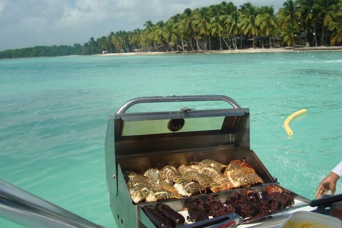 Saona island - Private Tour with a Luxury Speed Boat - Las Palmillas brings shallow water and starfish
