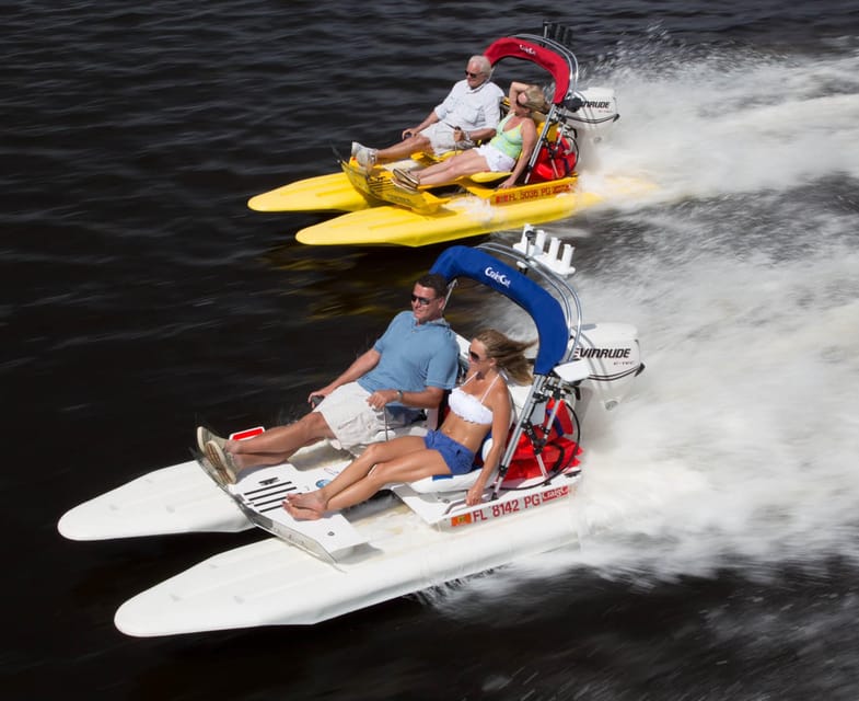 Sarasota: Island Adventures & Catamaran Speedboat Tour - Downtown Sarasota: Twenty Minutes of Waterfront Views