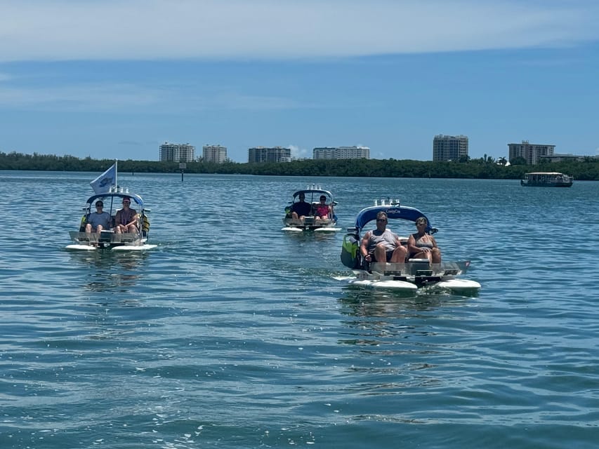 Sarasota: Island Adventures & Catamaran Speedboat Tour - Lido Key: Fifty Minutes of Guided Cruising