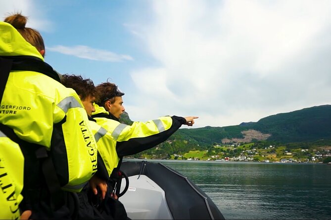 Scenic RIB adventure to Hardangerfjord & Fyksesund from Øystese - Herandsholmen in the Heart of the Fjord