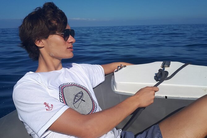 SEA SAFARI Dolphins, Whales, 3h speedboat DISCOVERY-TOUR - Watching pilot whales and dolphins near Tenerife
