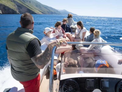 Secret Blue Cave & Grama Bay – Speed Boat Tour