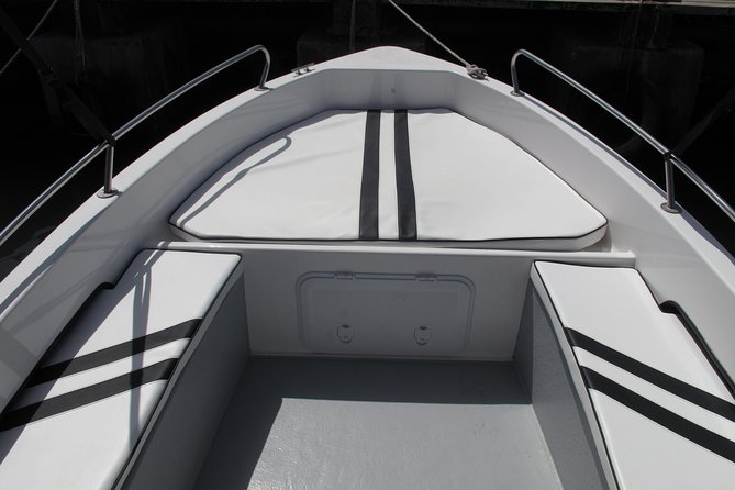 Self-drive Amathunta Private Speedboat to Blue Lagoon, Caves etc - St George’s Island and the first open-water views