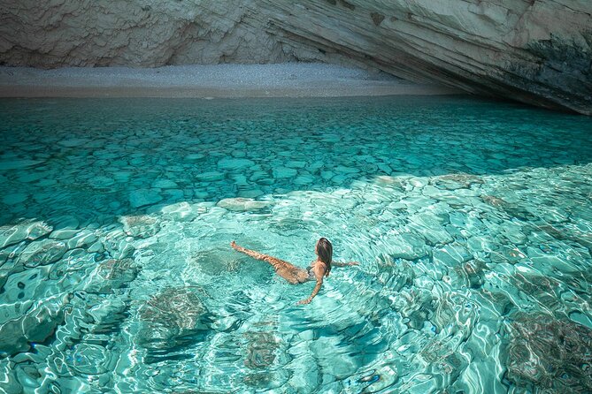 Shipwreck and Blue Caves - Private Speedboat Tour (up to 6 pax) - Seeing Navagio Beach from the sea