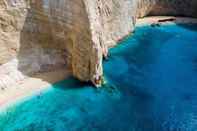 Shipwreck and Blue Caves - Private Speedboat Tour (up to 6 pax) - Comfort, drinks, and time in the sun