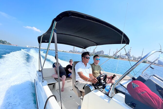 Singapore Southern Islands Speedboat Guided Tour - How exciting is the speedboat ride?