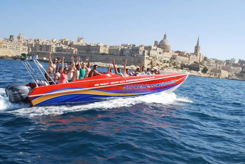 Sliema: Powerboat trip to Gozo & Comino with Caves - Two and a half hours to make your own Gozo plan