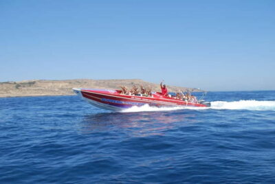Sliema: Powerboat trip to Gozo & Comino with Caves